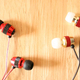 Illustration for article titled Hands on With the V-Moda Vibe Colored Earbuds